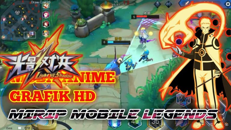 5 GAME MOBA ANIME ONLINE